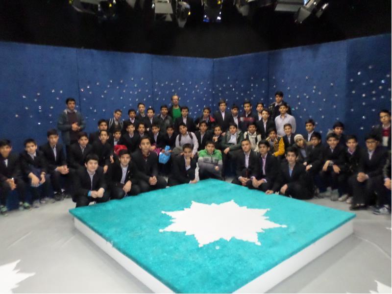 اردوی تفریحی بازدید از سازمان صدا و سیما و برنامه زنده رود