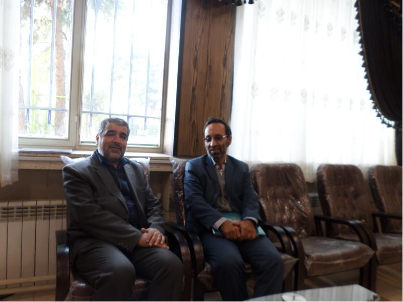 دیدار مسئولین اداره  استعدادهای درخشان استان اصفهان از آموزشگاه