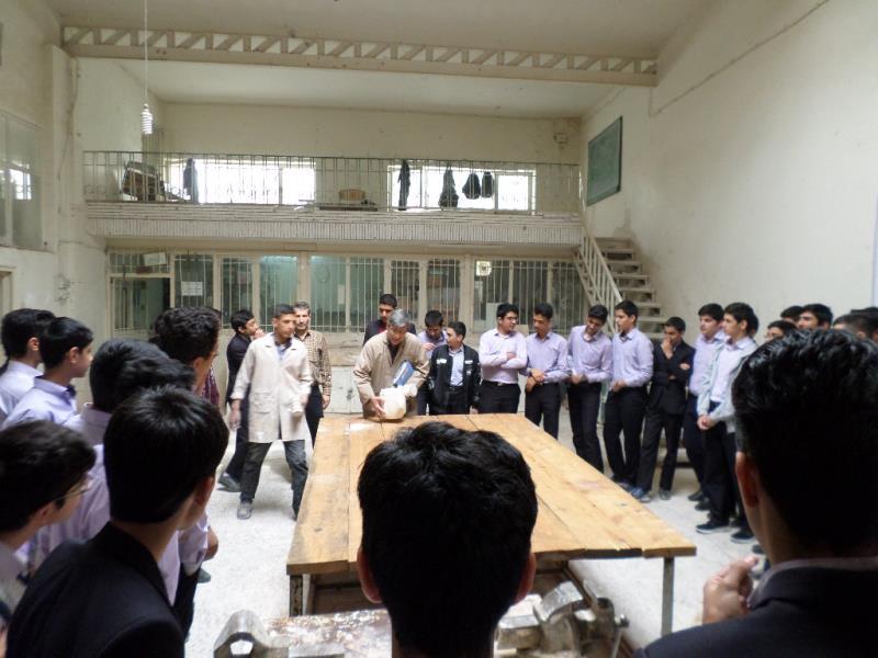 بازدید هفته مشاغل نهم